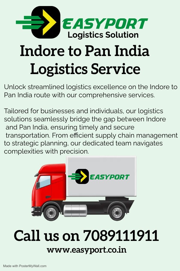 Indore to Pan India Logistics Service