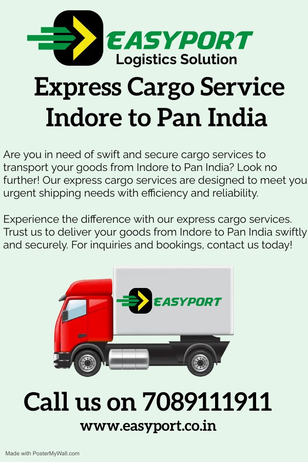 Express Cargo Service Indore to Pan India