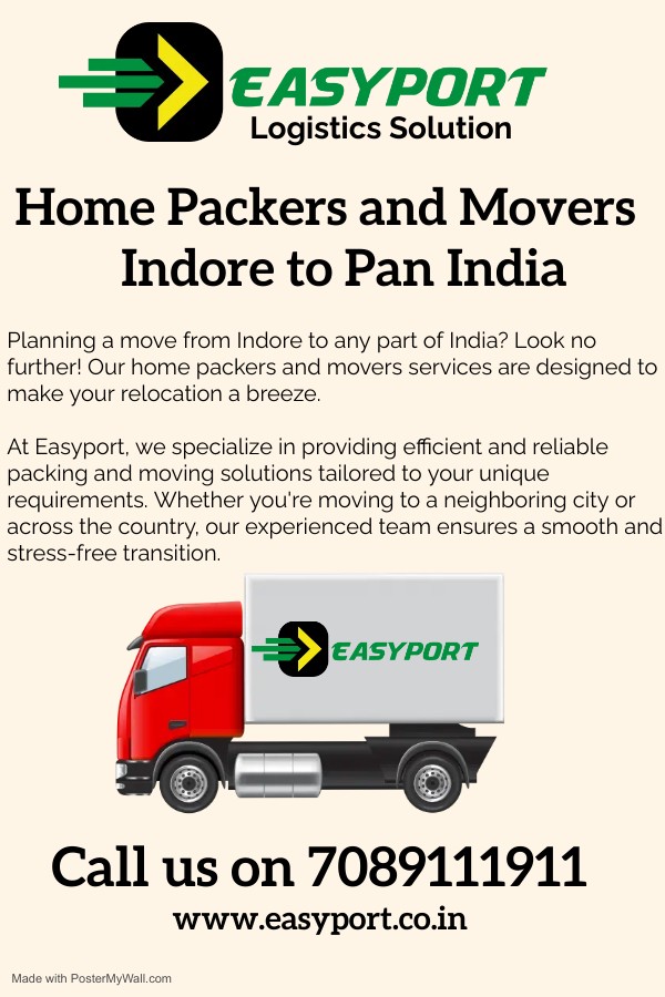 Home Packers and Movers Indore to Pan India