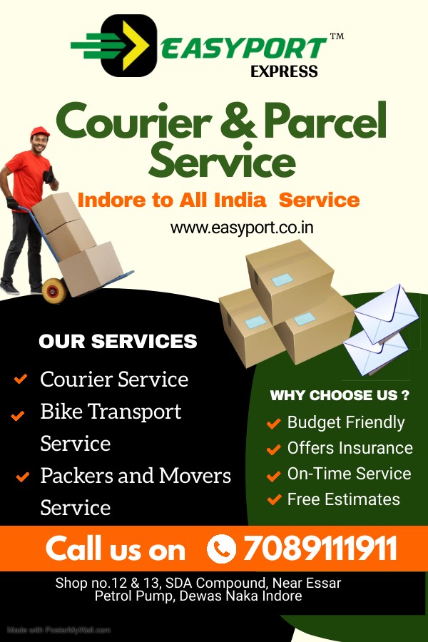 Indore to Pan India Courier Service